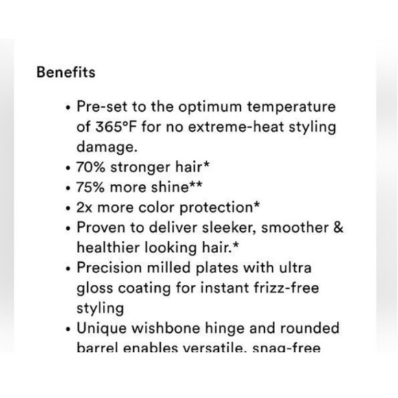 ghd  platinum  black 1” smart styler - Picture 7 of 12